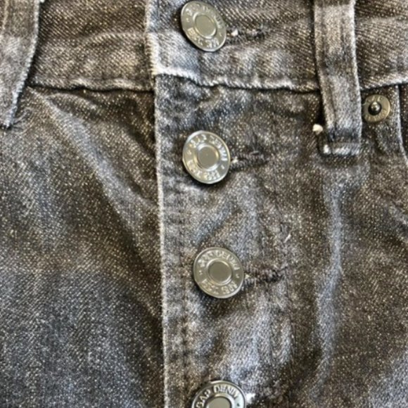 GAP Black Denim Mini Skirt - Picture 5 of 8